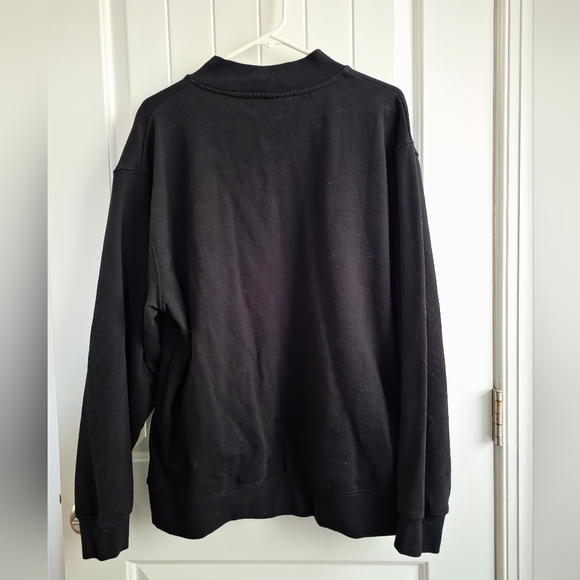 Men's Colosseum Black NC State Wolfpack Tortugas Logo Quarter-Zip Jacket Sz XL - Picture 6 of 6